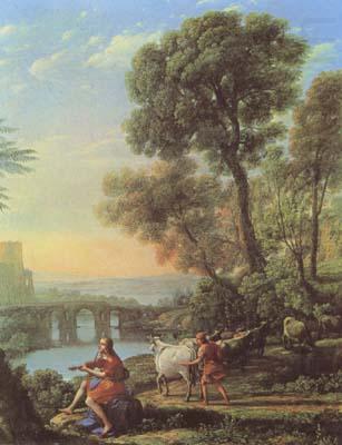 Claude Lorrain Landscape with Apollo and Mercury (mk08) china oil painting image
